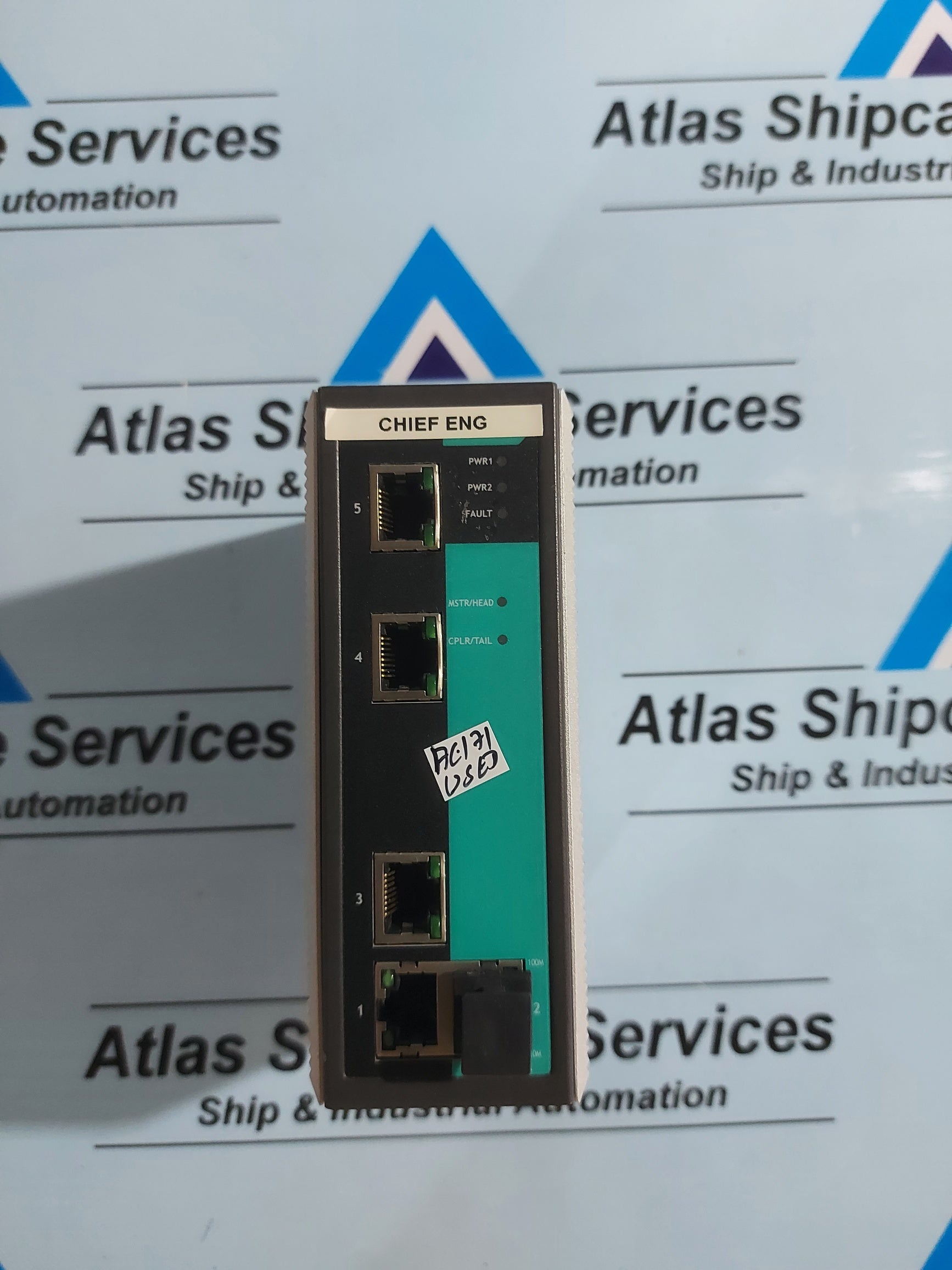 MOXA EDS-405A 5-PORT MANAGED INDUSTRIAL ETHERNET SWITCH